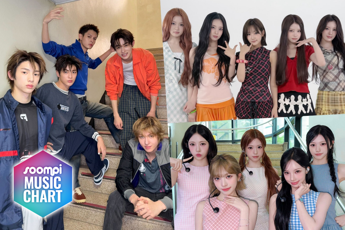 Soompi K-Pop Music Chart graphic for September Week 1