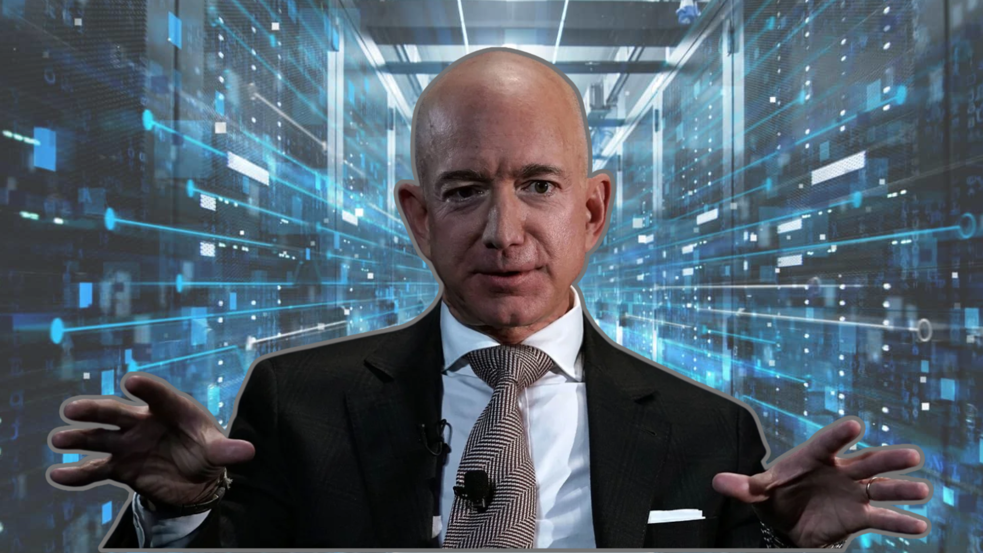 Qualcomm and AWS partnership announcement graphic