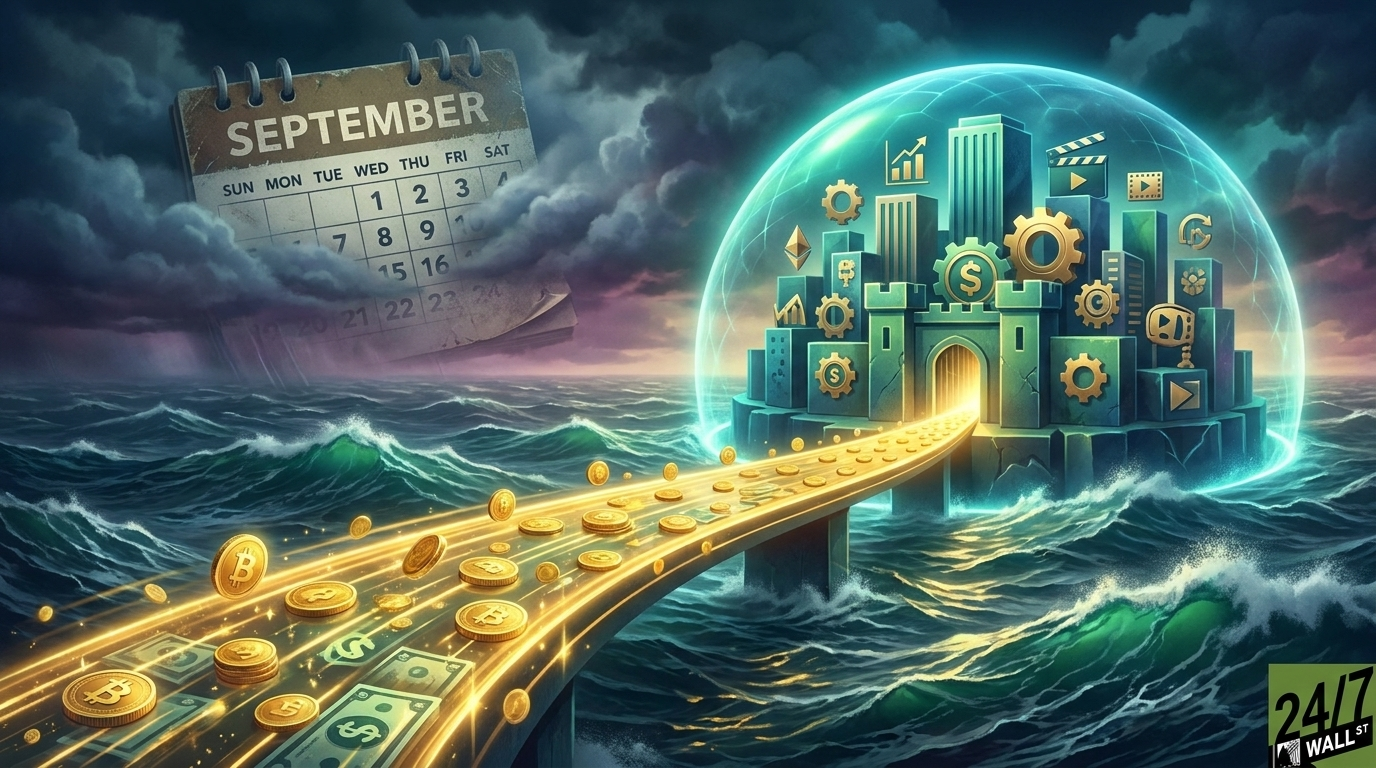 Illustration of a portfolio balancing stock dividends and bond yields