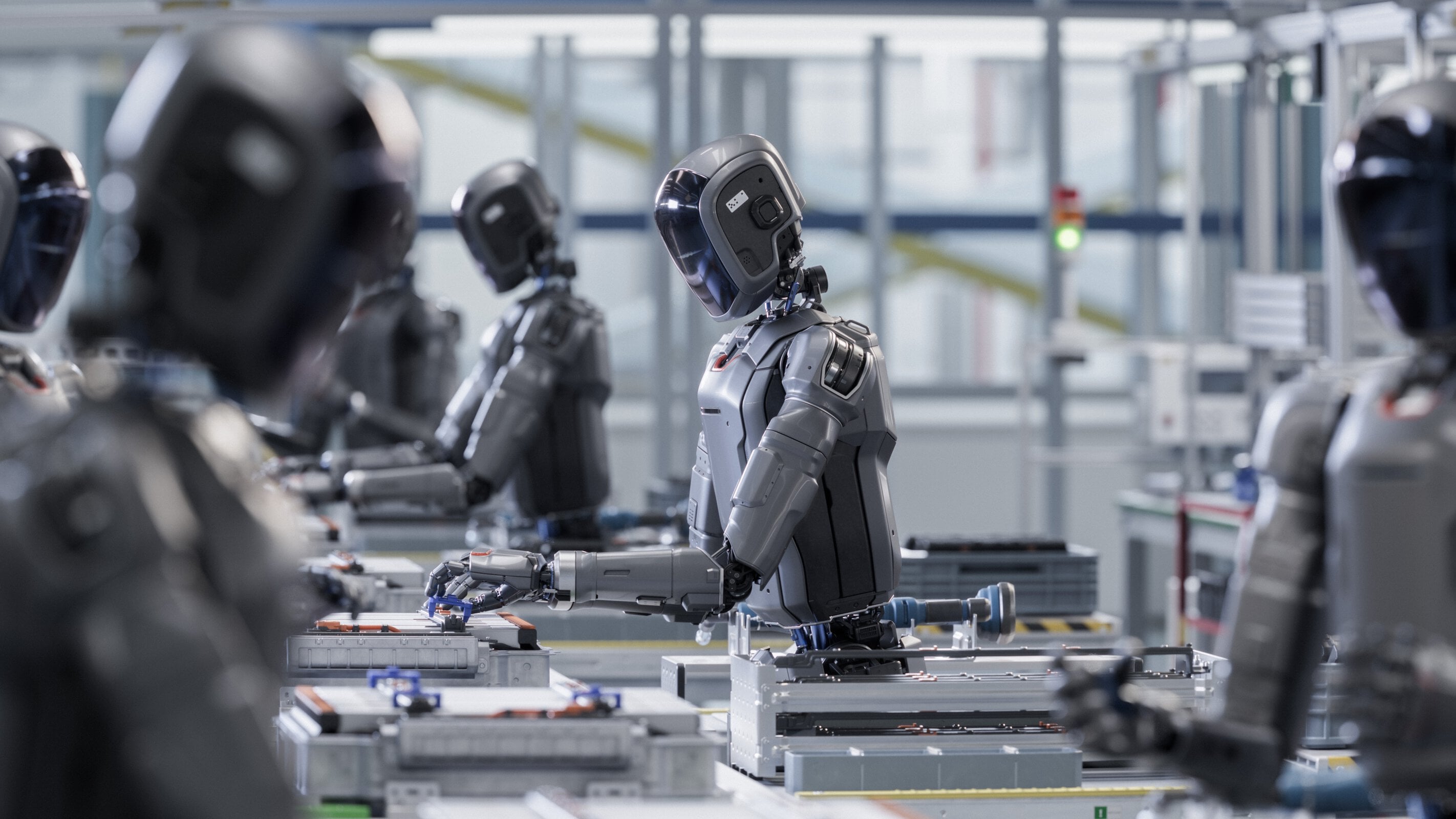 Goldman Sachs forecast graphic showing humanoid robot growth