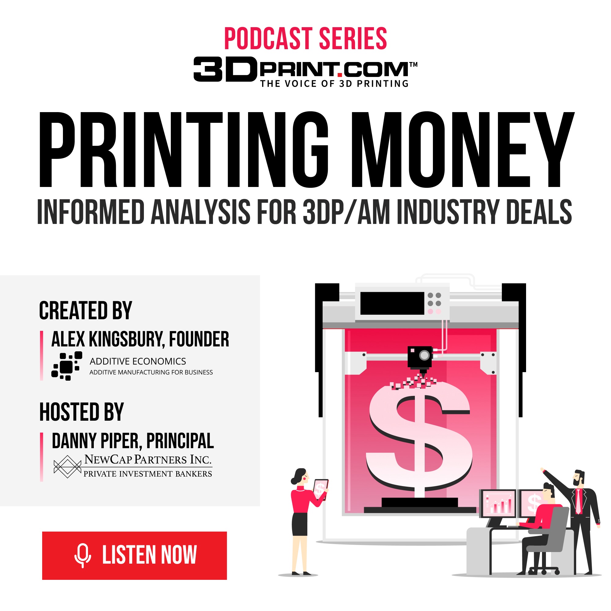 3DPrint.com's Printing Money podcast episode