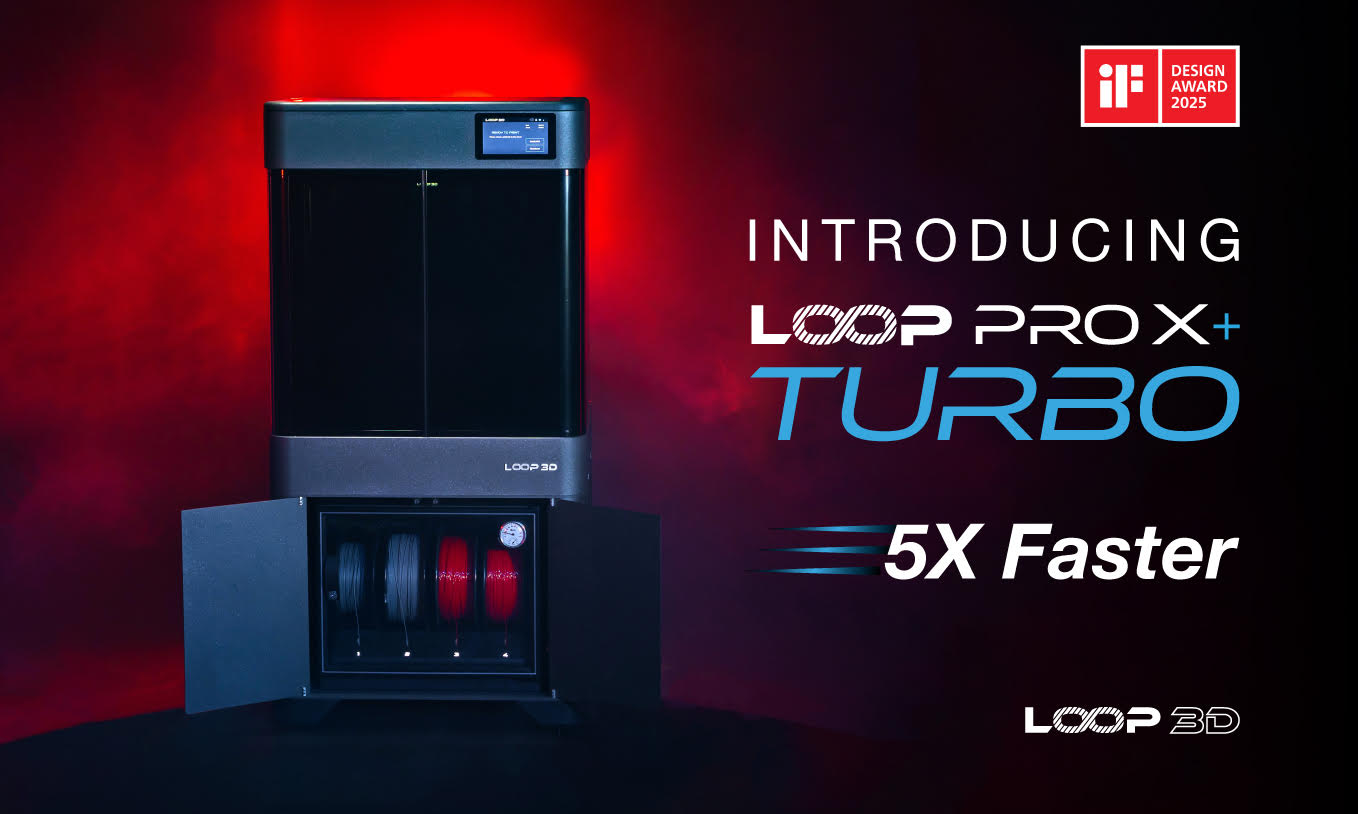 LOOP PRO X+ TURBO Gen2 industrial 3D printer