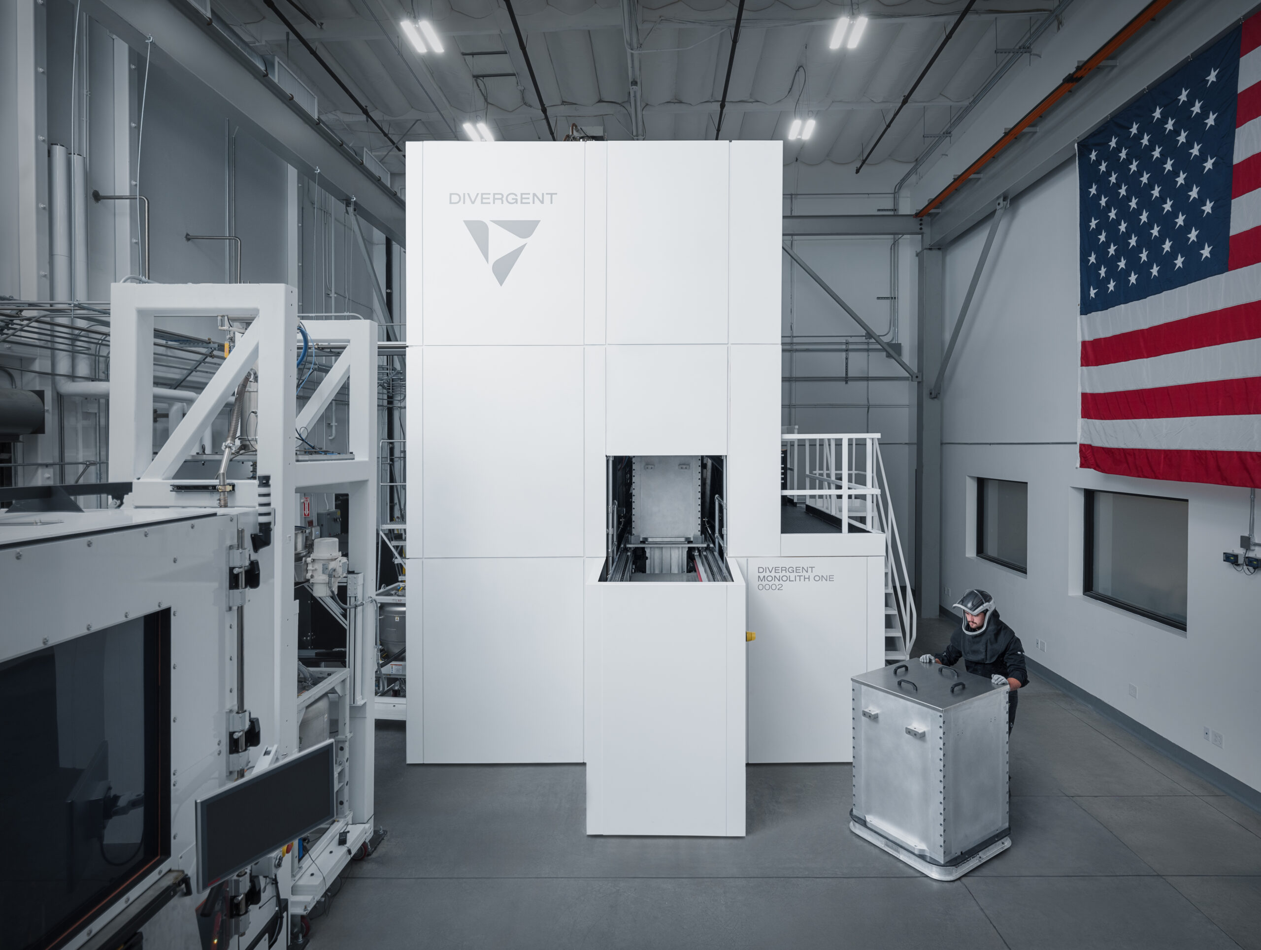 Divergent Technologies metal 3D printer