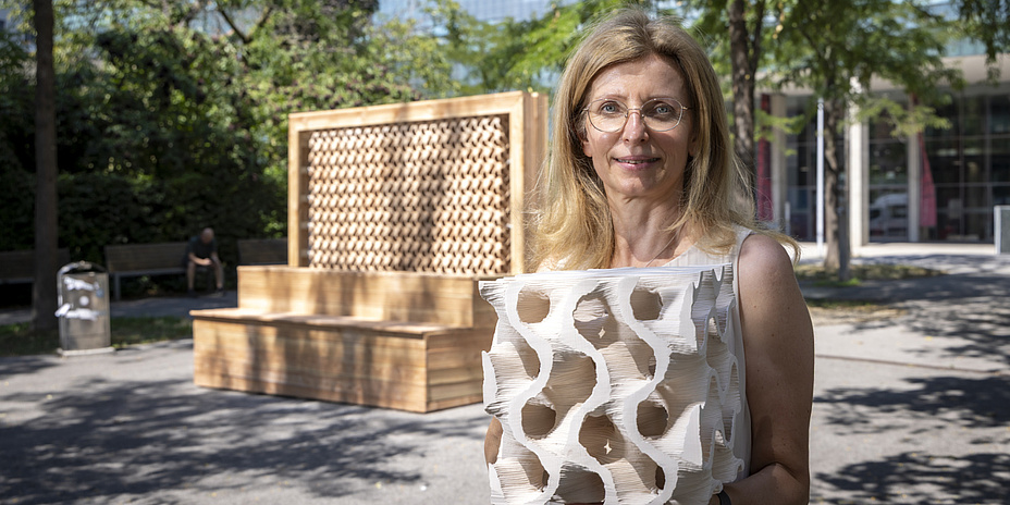 Image of a 3D-printed cooling-wall structure featured in recent additive-manufacturing news