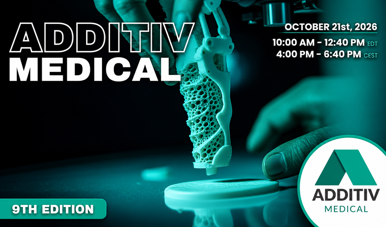 ADDITIV Medical 2026 coverage image from 3DPrint.com