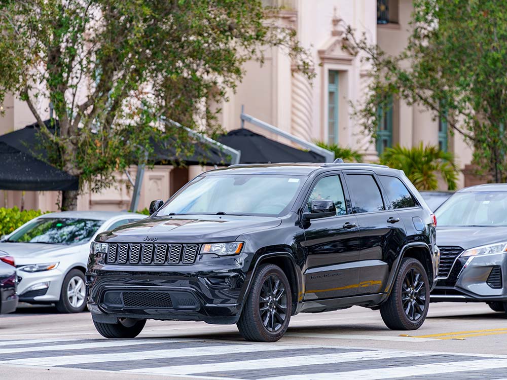 Jeep Grand Cherokee illustrating car insurance costs