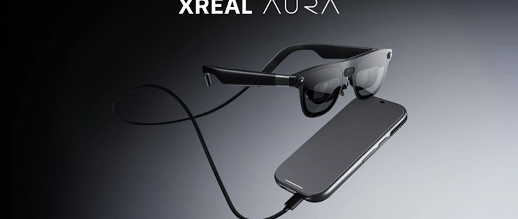 Chart showing the divergence between HMD and AR glasses market shares