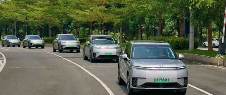 Xpeng Robotaxi in Guangzhou