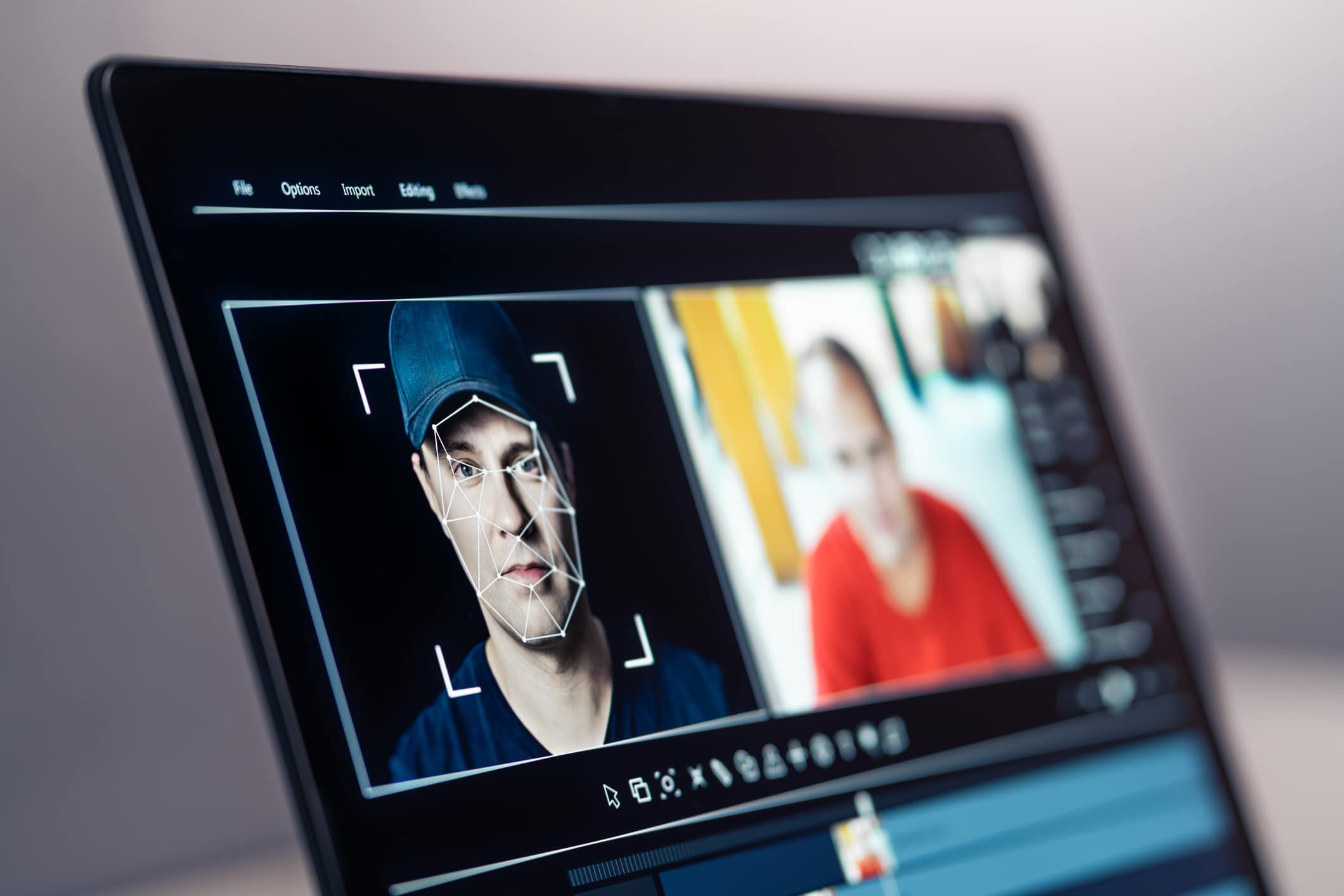Body camera footage used for facial recognition identification