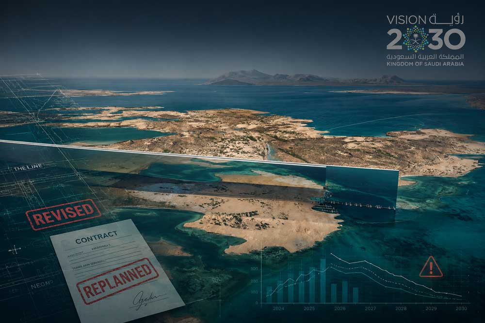 NEOM project restructuring impact
