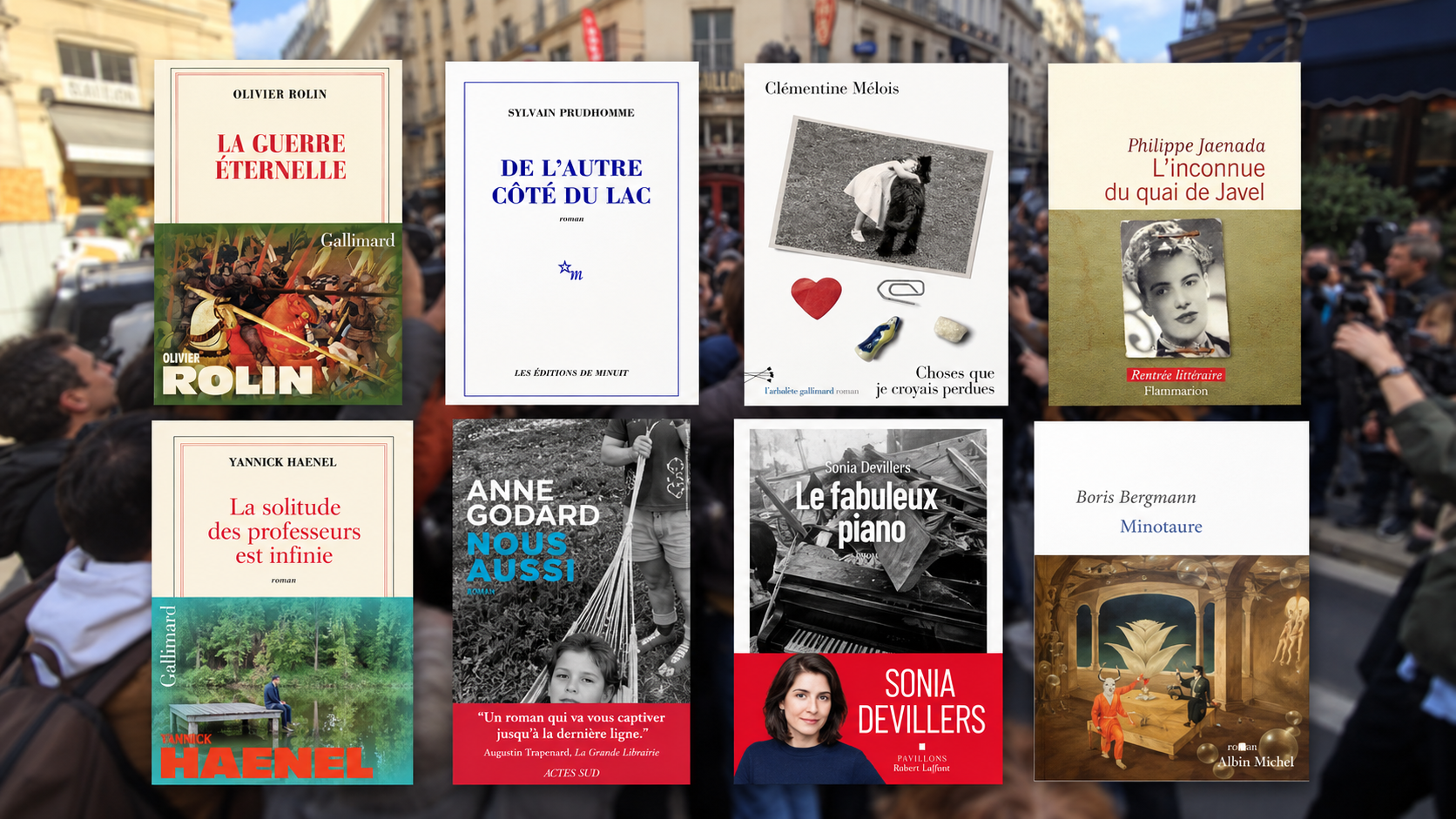 The 8 finalists for the 2026 Prix Goncourt