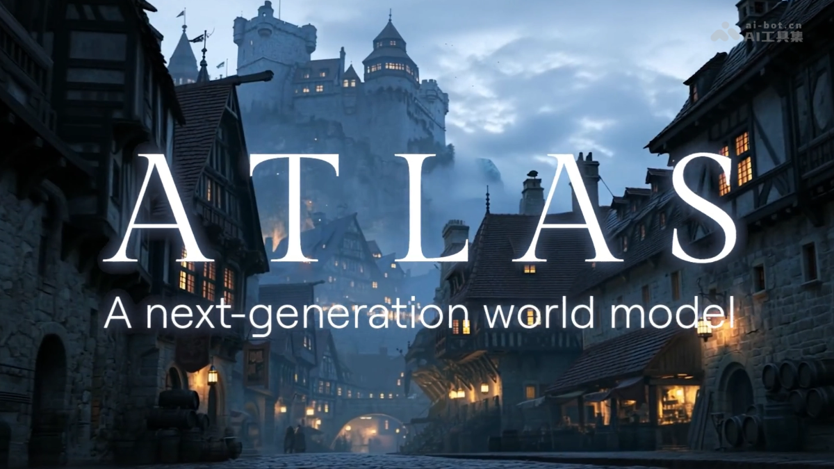 World Labs Atlas website interface showing 3D world generation