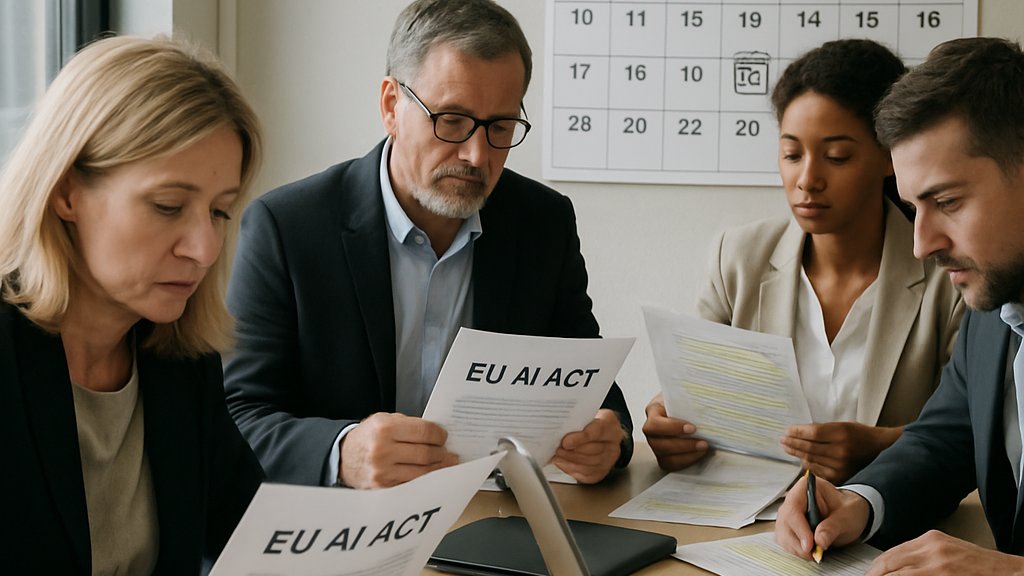 EU AI Act compliance planning meeting