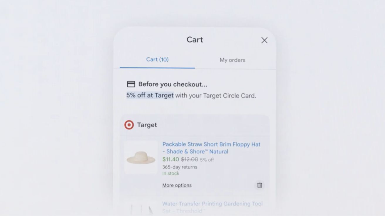 Google's Agentic Shopping with Universal Cart and AP2 payment protocol