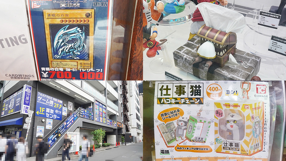 Exterior or interior of a Suruga-Ya store in Akihabara