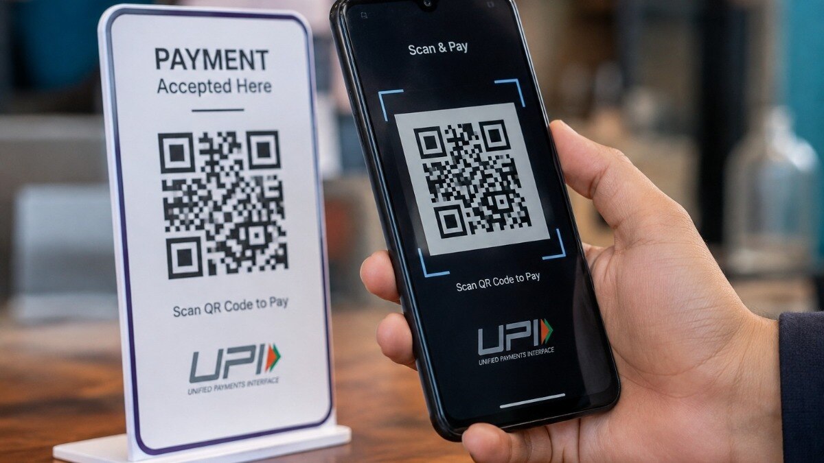Map showing countries where UPI is accepted