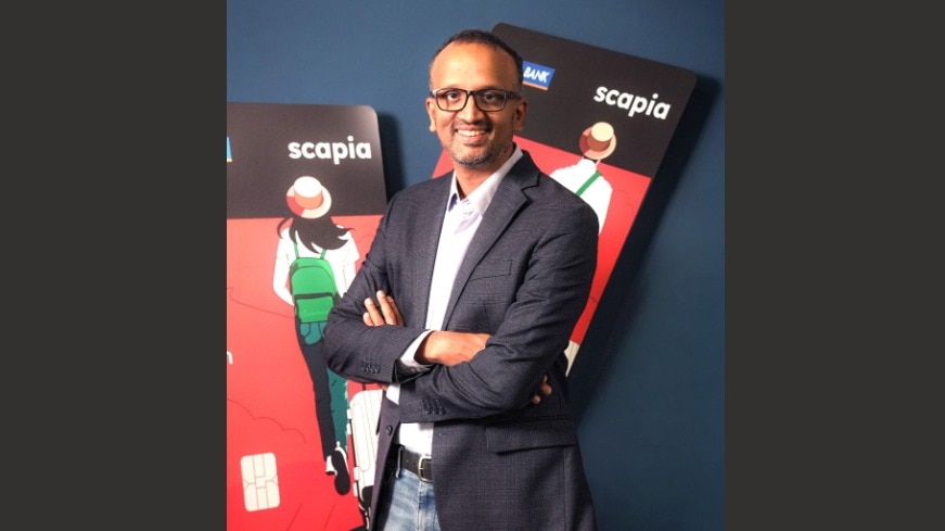 Anil Goteti, founder and CEO of Scapia, which raised $63M for AI-first travel fintech