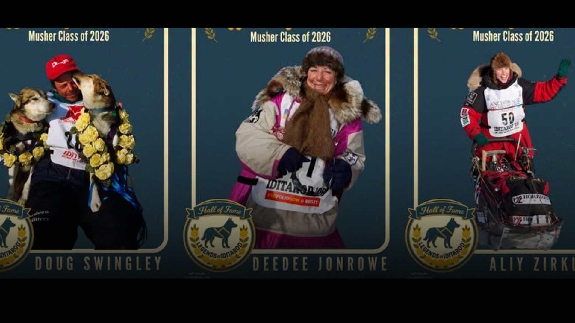 Iditarod Hall of Fame inductees celebrate their legacy