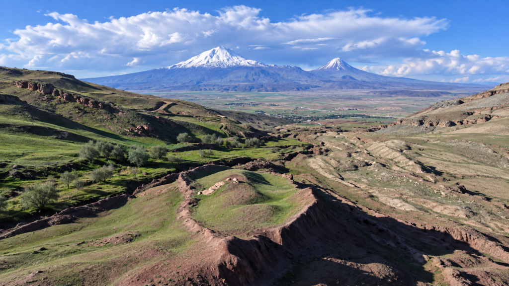 Mount Ararat, site of ongoing soil sampling research