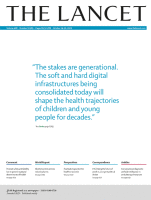 Lancet Countdown health and climate report cover