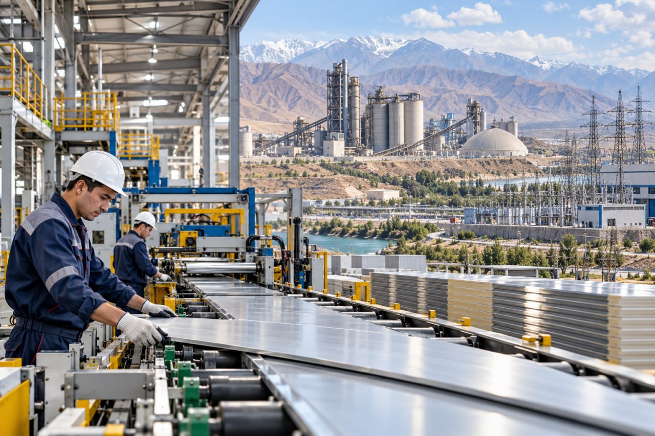 Tajikistan industrial production growth report