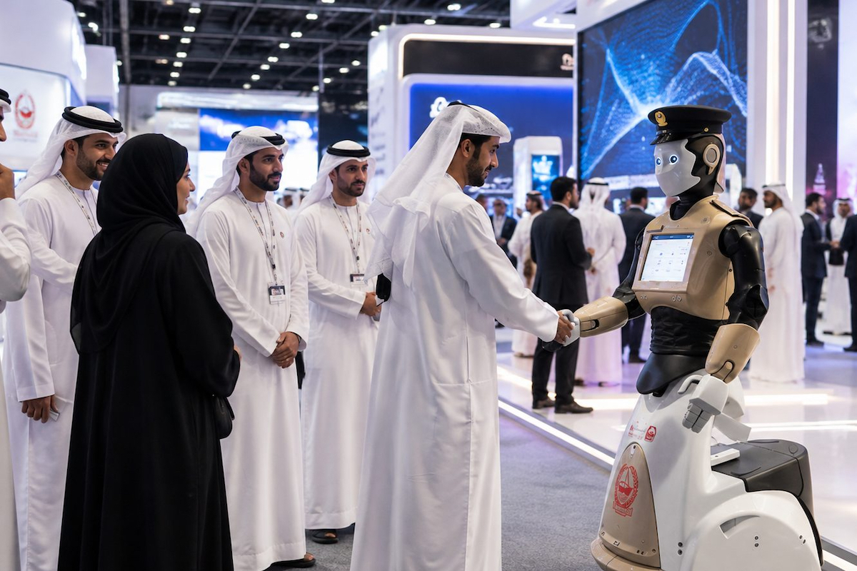 Visual representation of Gulf AI infrastructure competition