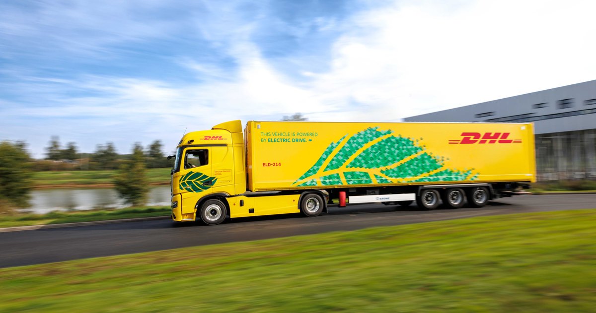 DHL Freight eTopas 600 electric truck