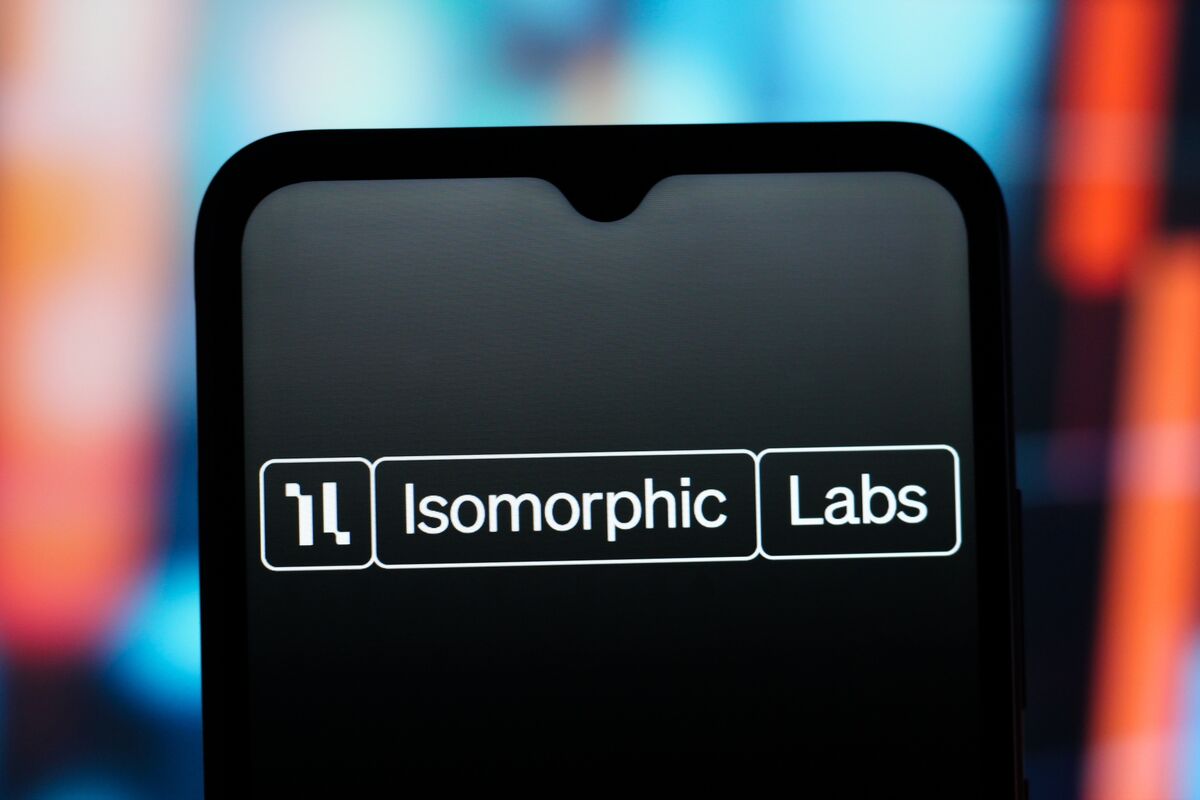 Isomorphic Labs AI drug discovery funding Bloomberg report