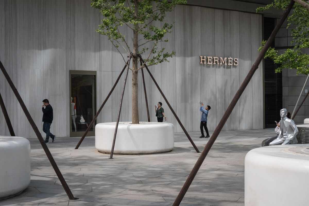 Hermès and Cartier China sales decline