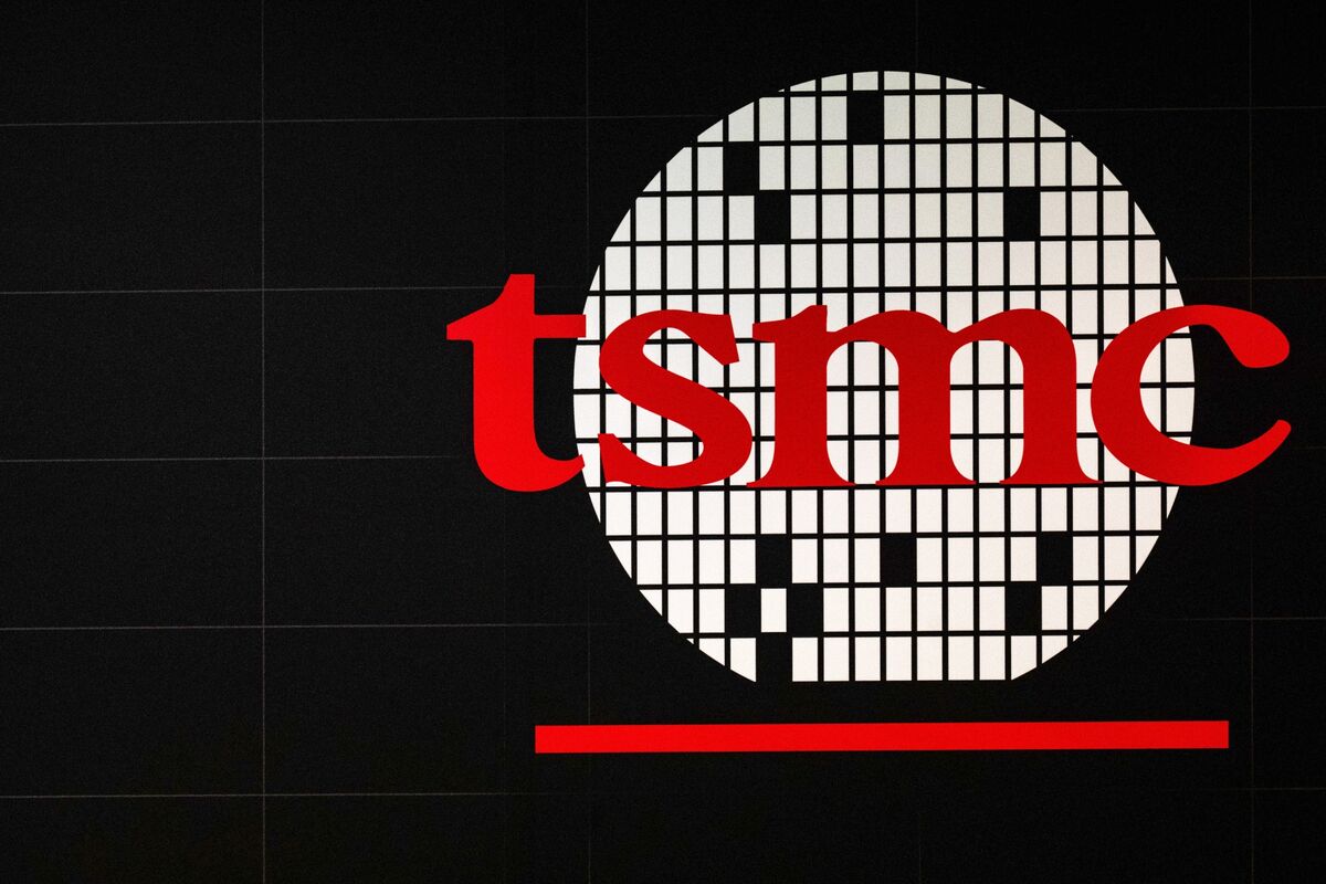 TSMC logo at headquarters