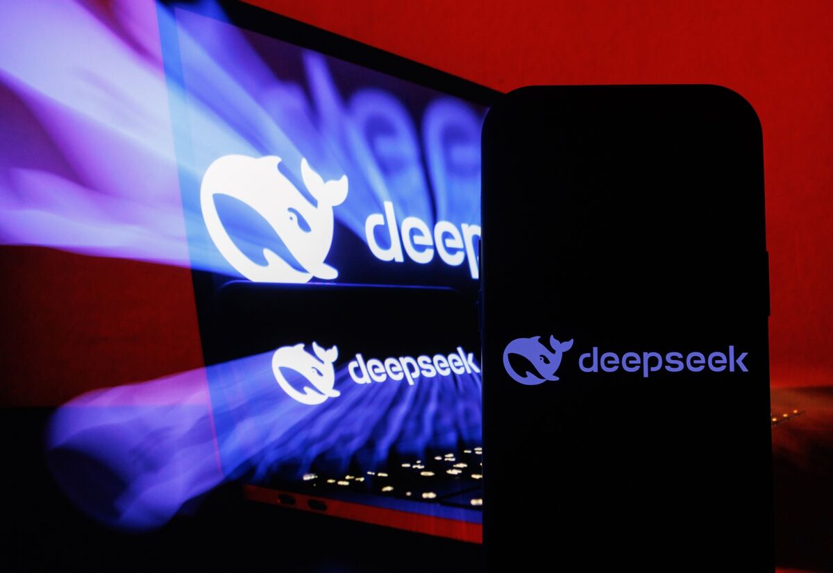 Thumbnail of Bloomberg’s report on the new DeepSeek model