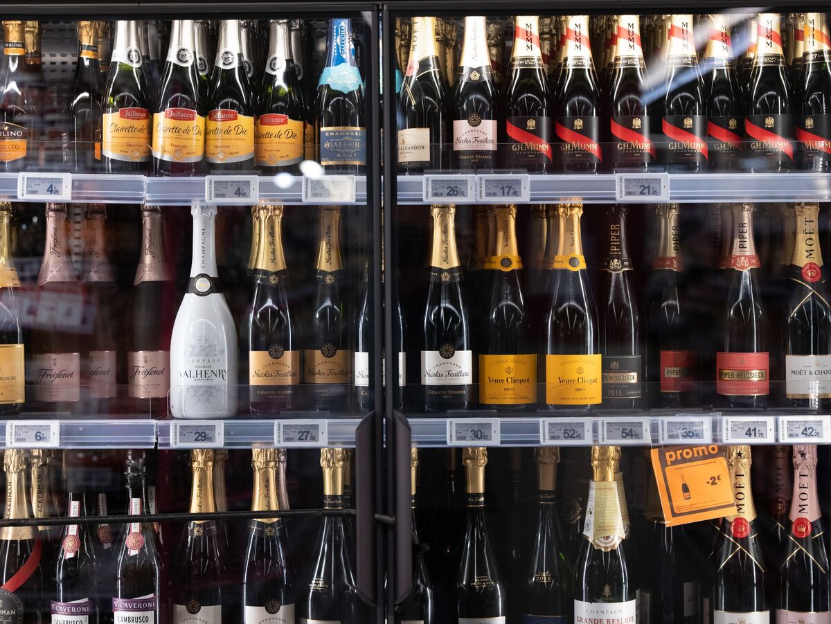 Champagne vineyards under stress
