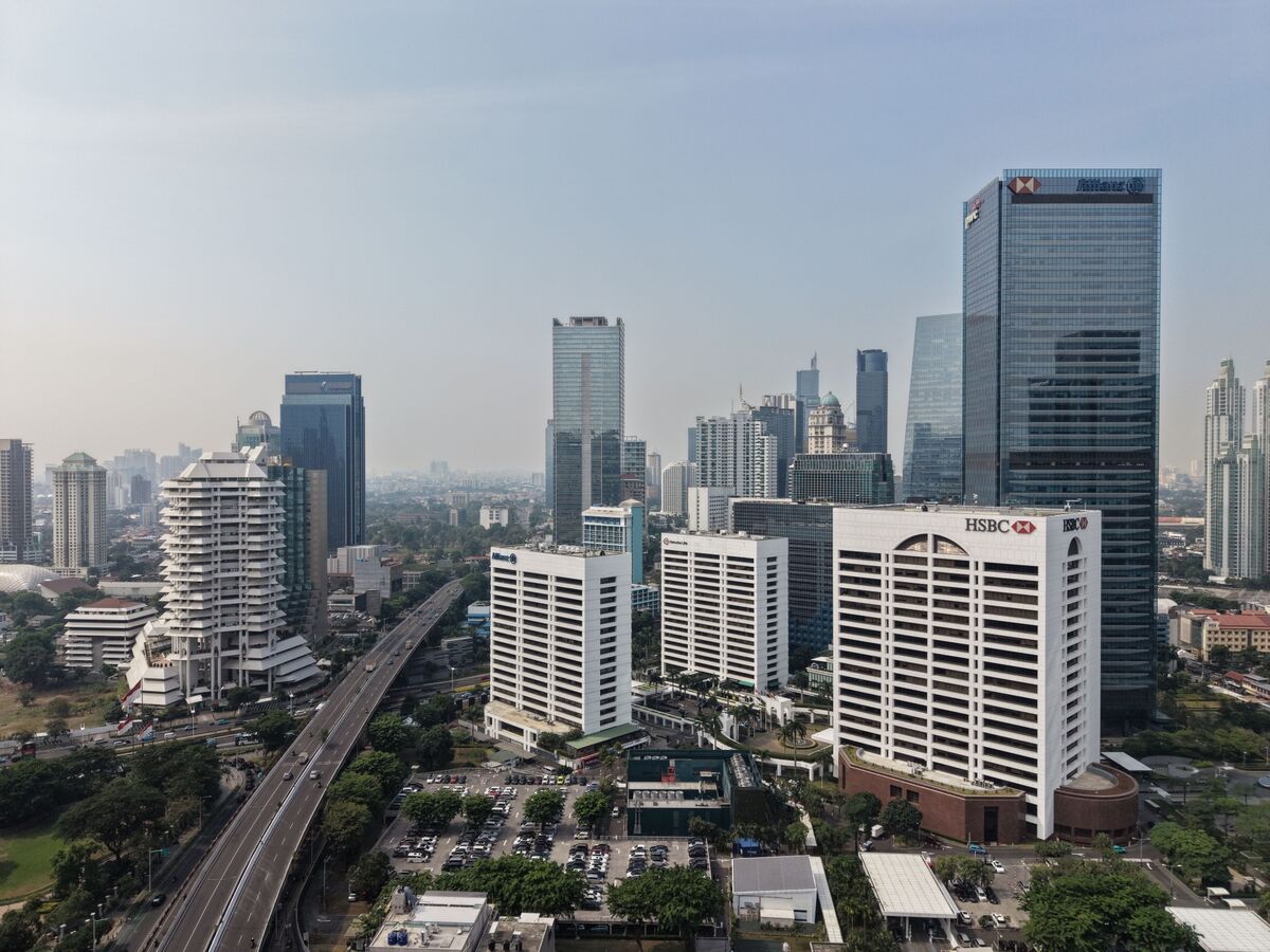 Indonesia 10-year bond yield chart showing a spike to 7.707%