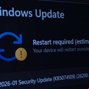 Screenshot of Infosecurity Magazine report on Microsoft's warning
