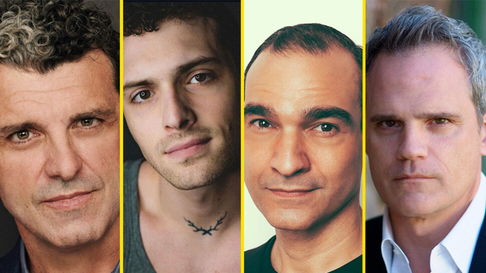 Cast members Bradley Dean, Jordon Lee Garcia, Javier Muñoz, and Michael Park