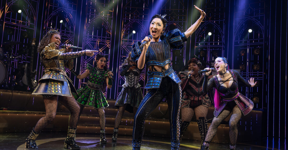 Promotional image for Six The Musical on Broadway