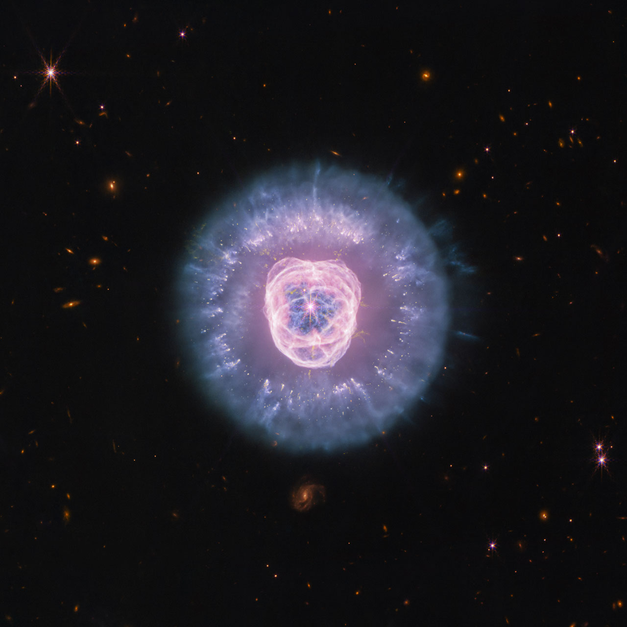 JWST Lion's Head Nebula