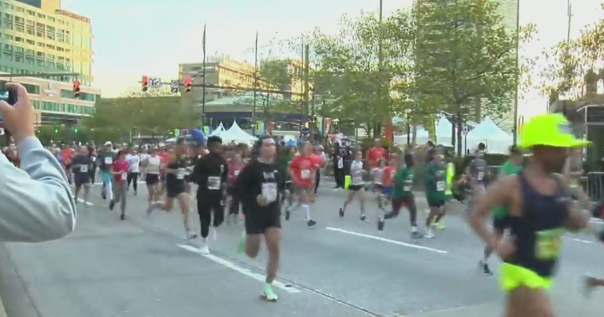 Map and route details for the 2026 Baltimore Running Festival