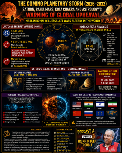 Planetary cycle analysis chart for 2026–2032