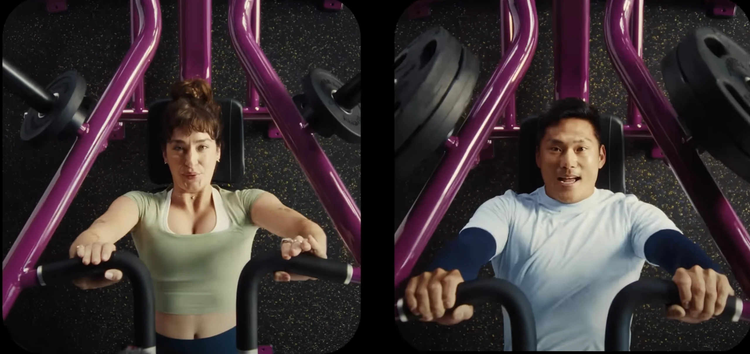Planet Fitness interior showing modern equipment