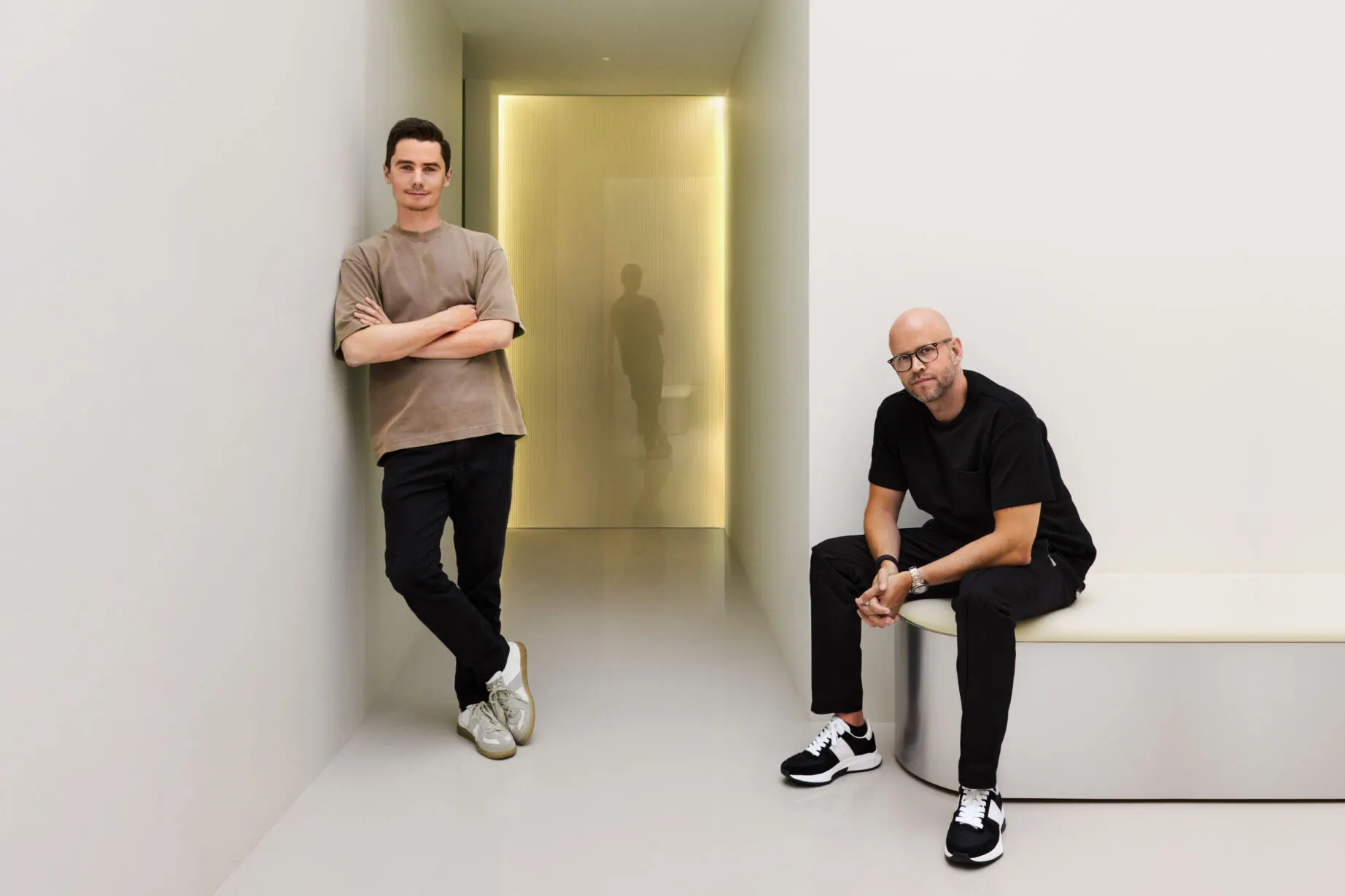 Neko Health founders Hjalmar Nilsonne and Daniel Ek
