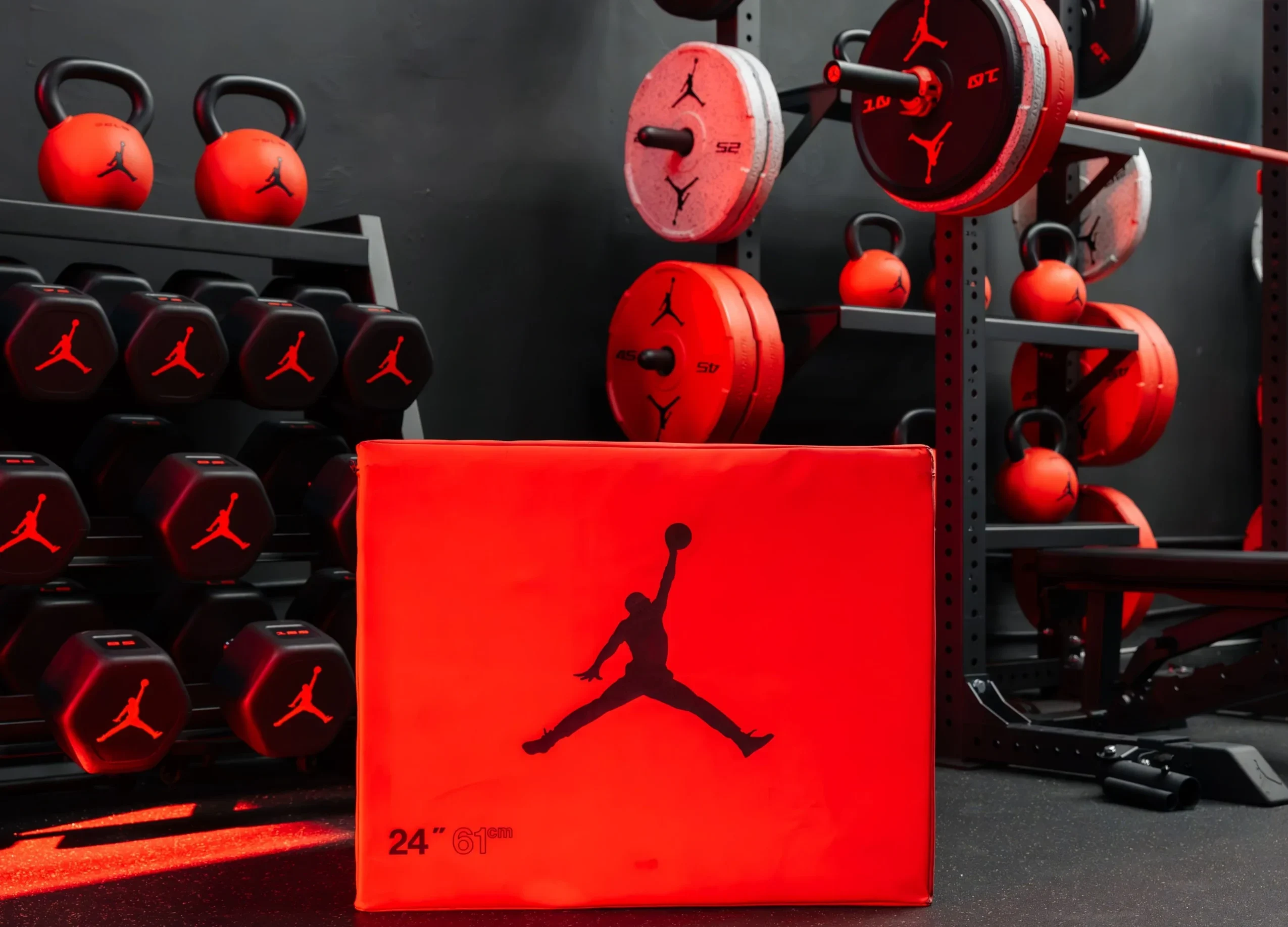Jordan Strength gym equipment lifestyle shot