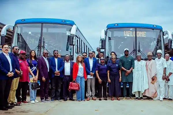 New CNG buses in Lagos