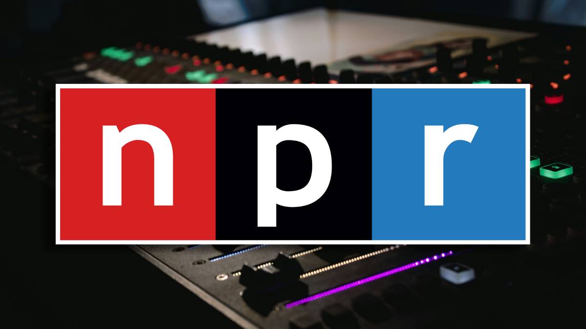 NPR building exterior, symbol of the public broadcaster's newsroom restructuring.