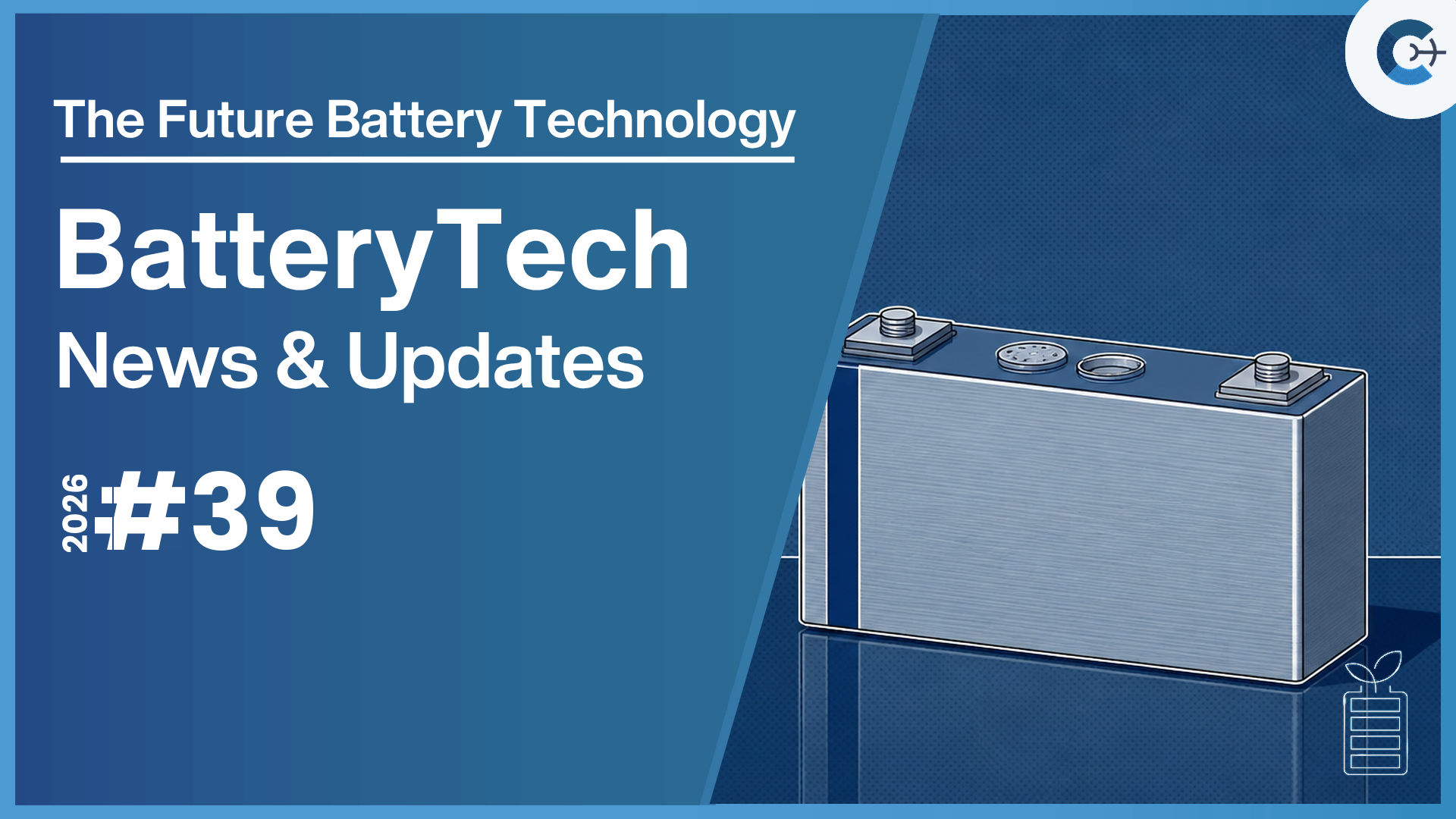 Battery industry weekly update graphic