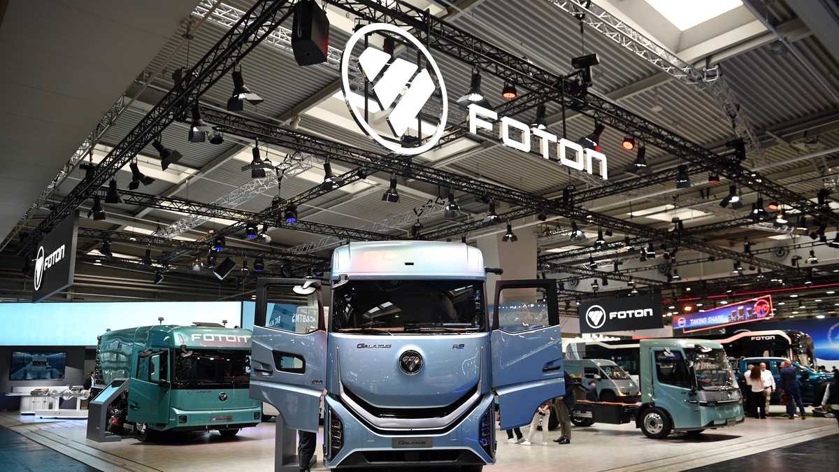 Chinese electric trucks at IAA Transportation