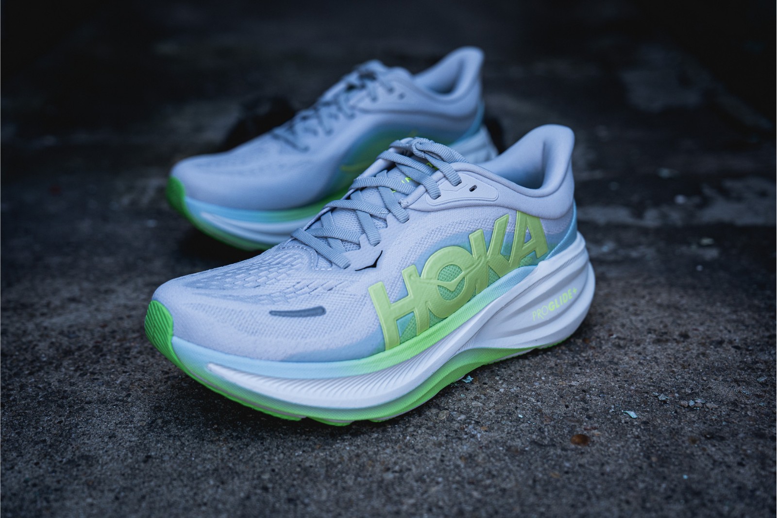 The Hoka Clifton Pro running shoe upper