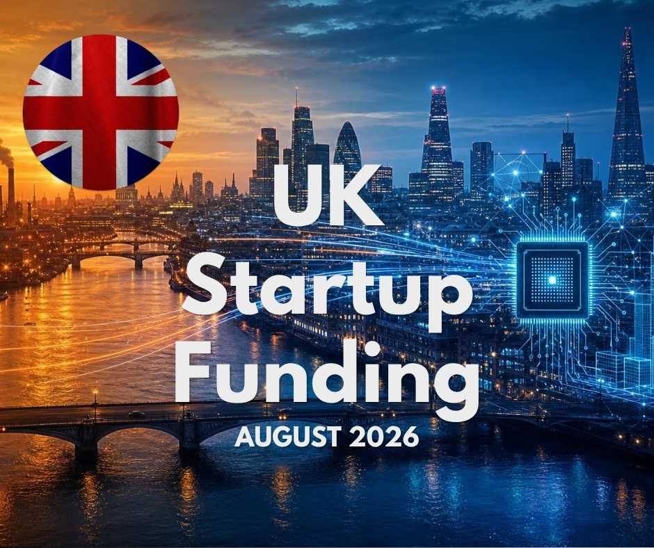 UK Startup Funding August 2026