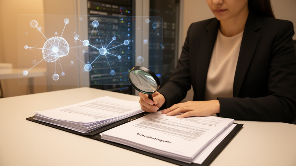 Chart showing the low rate of AI incident disclosures in SEC filings