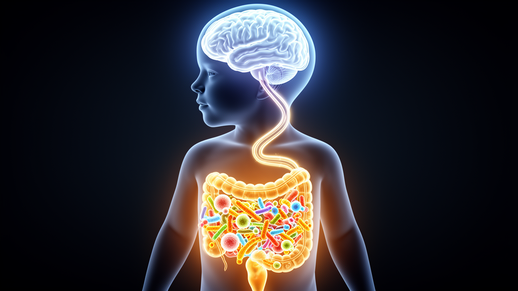 Study image linking pediatric gut microbiota to brain abnormalities